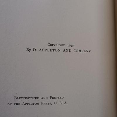 LOT 124: Antique Extendable Book Rack with Books - Bulfinch's 1908 Age of Fable, In Gold and Silver 1892 & More