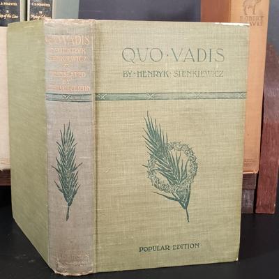 LOT 124: Antique Extendable Book Rack with Books - Bulfinch's 1908 Age of Fable, In Gold and Silver 1892 & More