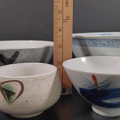 LOT 125: Large Earthenware Lidded Serving Dish, Morimura-Style Enameled Plates, Small Ginger Jars & More