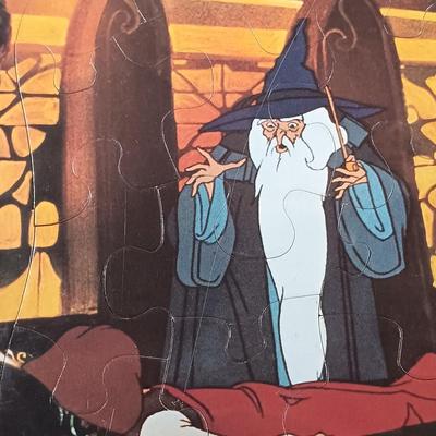 LOT 128: Magic Crystal Ball Kit, 1979 Lord of the Rings Puzzle, Resin Reading Gargoyle & More