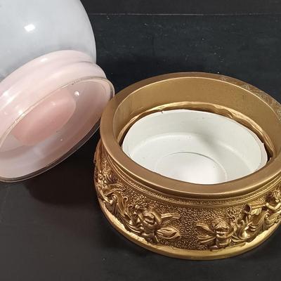 LOT 128: Magic Crystal Ball Kit, 1979 Lord of the Rings Puzzle, Resin Reading Gargoyle & More