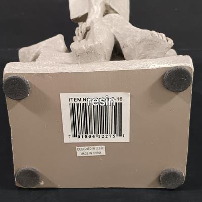 LOT 128: Magic Crystal Ball Kit, 1979 Lord of the Rings Puzzle, Resin Reading Gargoyle & More