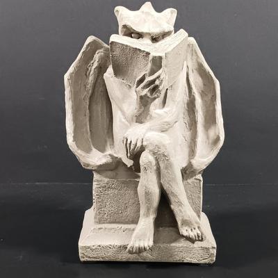 LOT 128: Magic Crystal Ball Kit, 1979 Lord of the Rings Puzzle, Resin Reading Gargoyle & More