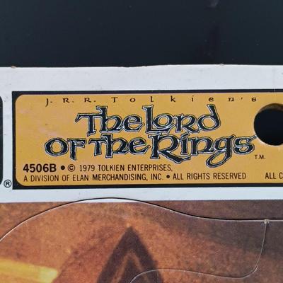 LOT 128: Magic Crystal Ball Kit, 1979 Lord of the Rings Puzzle, Resin Reading Gargoyle & More