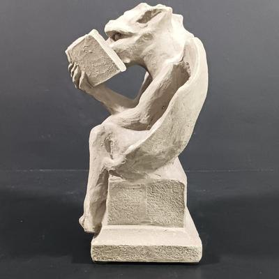 LOT 128: Magic Crystal Ball Kit, 1979 Lord of the Rings Puzzle, Resin Reading Gargoyle & More