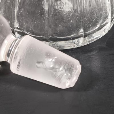 LOT 129: Crystal Collection - Antique Sugar Shaker, Fan Pattern Compote, Syrup Pitcher & More