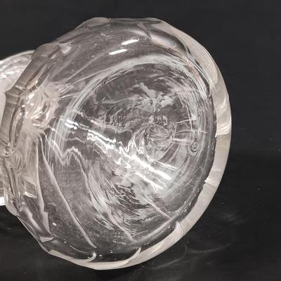 LOT 129: Crystal Collection - Antique Sugar Shaker, Fan Pattern Compote, Syrup Pitcher & More
