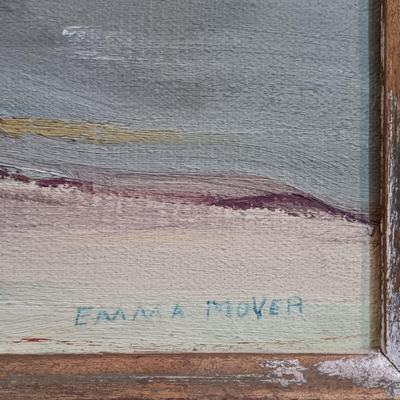 LOT 132: Emma Mover Signed Floral Still Life