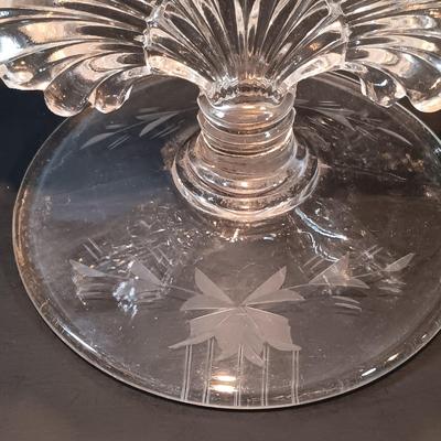 LOT 133: Ronson Butane Candlesticks, West Virginia Glass Candy Dish, Silverplated Swan Butter Pat Dishes, Milk Glass Vase & More