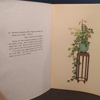 LOT 208: Stunning 1936 Lithographs from Selected Flower Arrangements of the Ohara School w/ Hilda Gamlin's Emma, Lady Hamilton 1891...