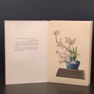 LOT 208: Stunning 1936 Lithographs from Selected Flower Arrangements of the Ohara School w/ Hilda Gamlin's Emma, Lady Hamilton 1891...