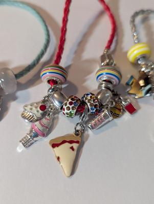 Costume Jewelry Water Animal Charms - Snack Charms - Rainbow Charms #1