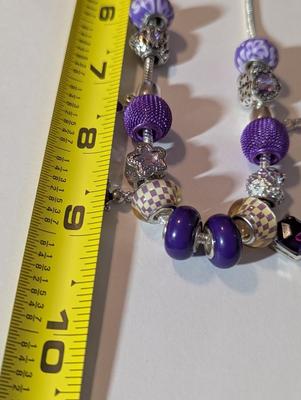 Pandora Colorful Beaded/Charm Necklace #3