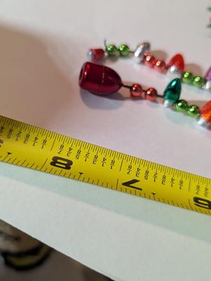 Christmas Fashion Brooches Christmas Wreath & Poinsettia Pine Cone Brooches & Light-Up Necklace #6