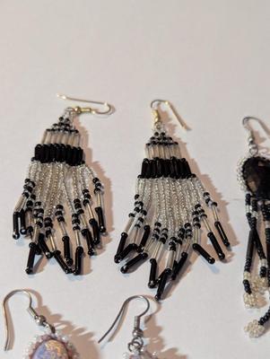 Unique Long Tassel Earrings Chandelier Dangle Drop #7