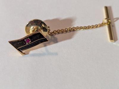 14kt Gold Tie Tack 4 grams #17