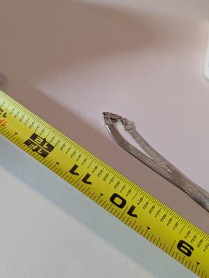 Silver Necklace 18 grams No Mark # 21