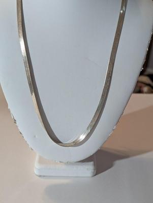 Silver Necklace 18 grams No Mark # 21