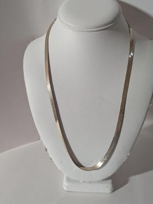Silver Necklace 18 grams No Mark # 21