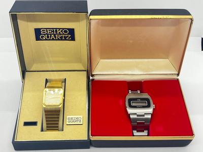 LOT 62: Vintage Men's Watches with Original Boxes