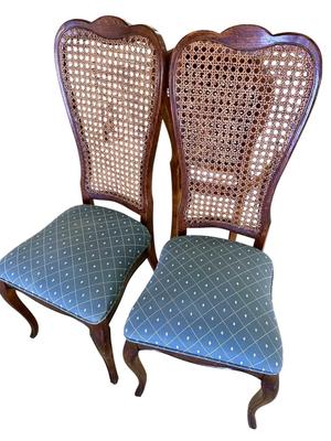 Furniture - set of 3 cane back chairs