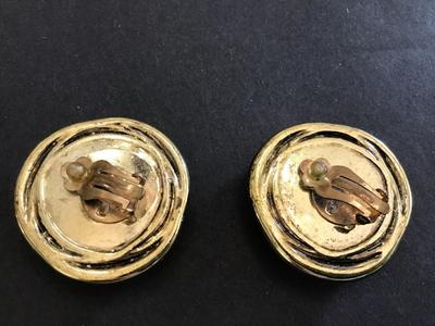 Chunky Vintage Faux Earrings
