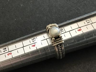 925 Silver Ring with Stone