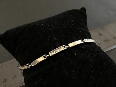 Dainty Rhinestone Tennis Bracelet