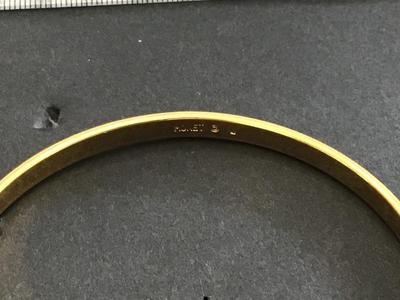 Gold Tone Monet