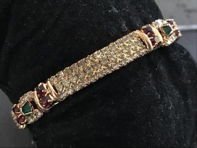 Rhinestone Bangle Gorgeous