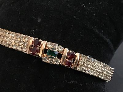 Rhinestone Bangle Gorgeous