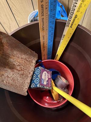 Sale Photo Thumbnail #1218: BT2-Large Garbage can + Extras