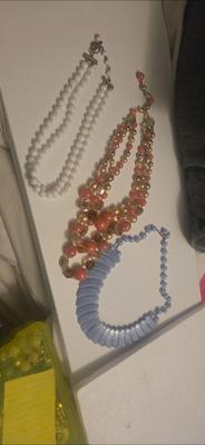 Lot of beaded necklaces