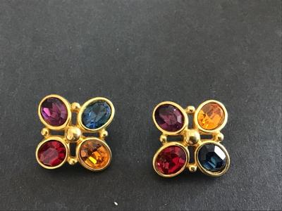 Napier Fashion Multi Color Earrings