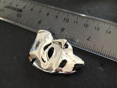 Iron Mask Brooch