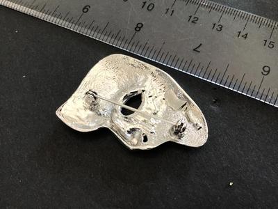 Iron Mask Brooch