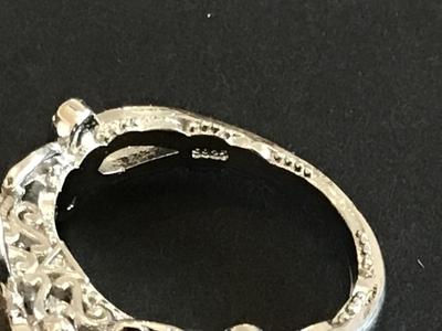 S925 Large Statement Ring