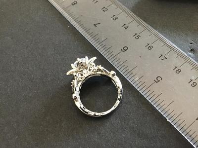 S925 Large Statement Ring