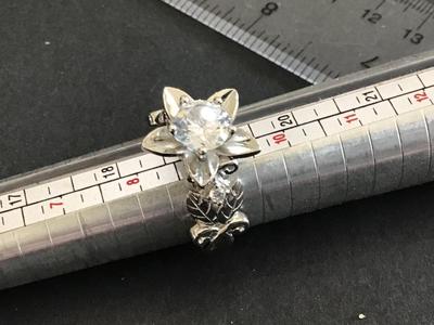 S925 Large Statement Ring