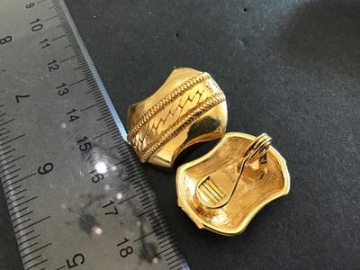 Beautiful Monet Clip on Earrings