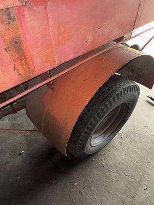 Sale Photo Thumbnail #1358: 1964 Ford dump truck, Runs with Title. Not sure if the dump works. But we were able to start it.