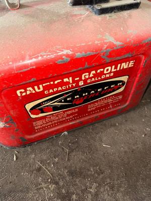 Sale Photo Thumbnail #1475: X8 Metal gas cans