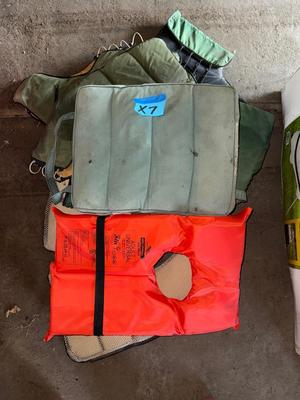 Sale Photo Thumbnail #1479: X7 Life jackets