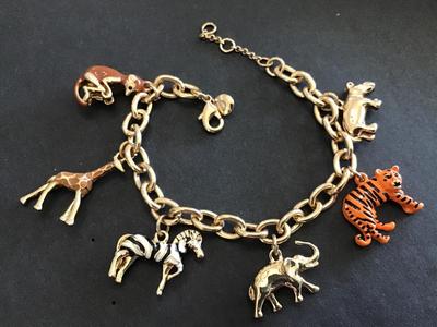 JC Crew Animal Charm zoo Bracelet