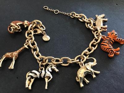 JC Crew Animal Charm zoo Bracelet
