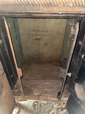 Sale Photo Thumbnail #1498: X2 Antique safe