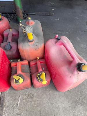 Sale Photo Thumbnail #1501: X1 Gas cans