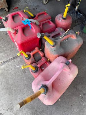 Sale Photo Thumbnail #1503: X1 Gas cans