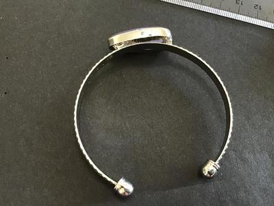 Purple Stone Cuff