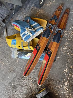 Sale Photo Thumbnail #1557: S12 Old skis/jackets